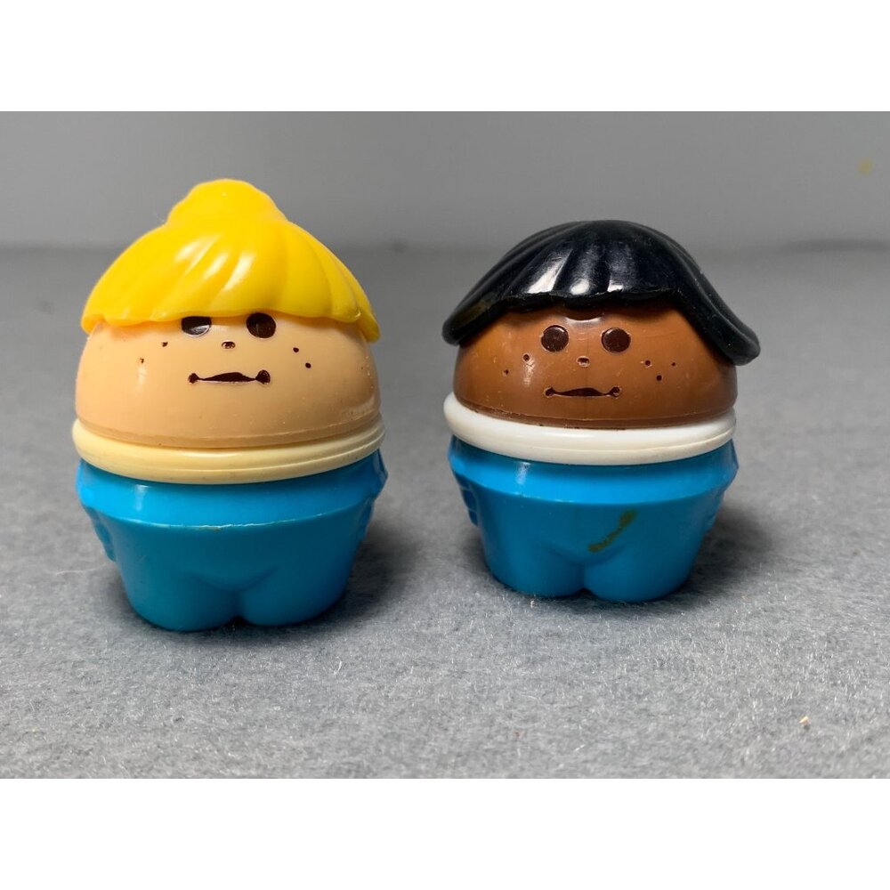 Vintage Fisher Price Little People Set of 2 1980s